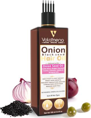 Volamena Onion Herbal Hair Oil - Hair Growth Formula