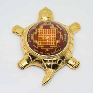 Tortoise Enchanted with Mantra Vastu Shri Yantra